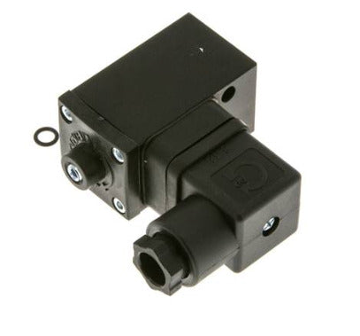 interruptor de presión de aluminio SPDT de 1 a 16bar con brida y conector DIN-A de 1/4'' de 250 VAC