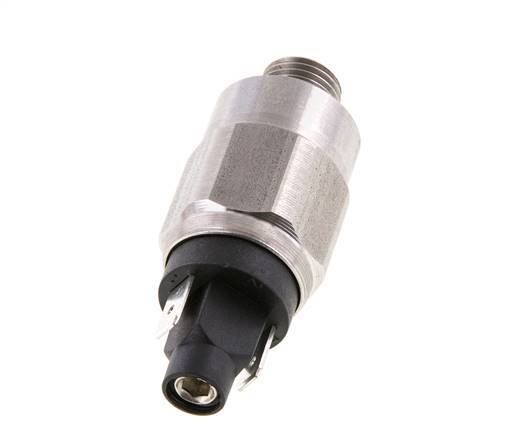 10 a 70bar NO Presostato de acero inoxidable Conector plano G1/4'' 42VAC
