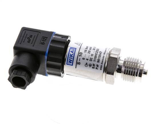 0 a 4bar Transductor de presión WIKA G1/2'' 0.2%