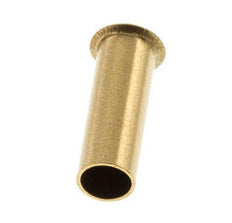 6x4mm Brass Reinforcing ring [20 Pieces]
