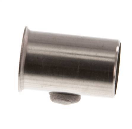 16x14mm Acero inoxidable Anillo de refuerzo