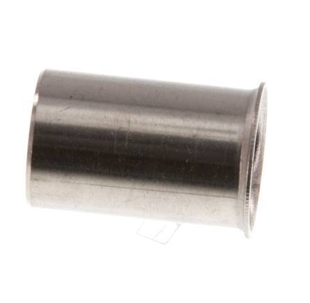 16x14mm Acero inoxidable Anillo de refuerzo
