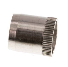 18x16mm Anillo de refuerzo de acero inoxidable con moleta