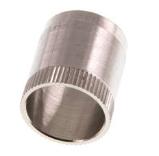 18x16mm Anillo de refuerzo de acero inoxidable con moleta