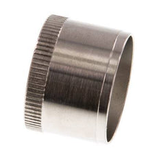 28x25mm Anillo de refuerzo de acero inoxidable con moleta