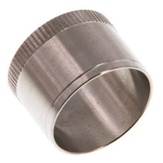 28x25mm Anillo de refuerzo de acero inoxidable con moleta