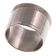 28x25mm Anillo de refuerzo de acero inoxidable con moleta