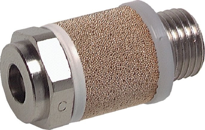 Silenciador de Control de Flujo de Latón G1/4'' para Ajuste Preciso del Flujo