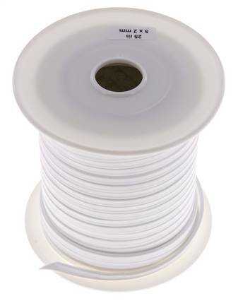 cinta de sellado facial de PTFE 5x2 mm 25 m