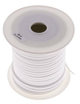 cinta de sellado facial de PTFE 5x2 mm 25 m