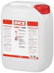 Lubricante Adhesivo para Cadenas Transparente 25L OKS 450
