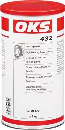 Grasa de alto punto de fusión para rodamientos 25kg OKS 432