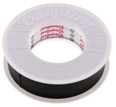 Cinta aislante eléctrica probada por VDE 25mm/25m Negro