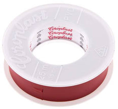 Cinta aislante eléctrica probada por VDE 25mm/25m Rojo