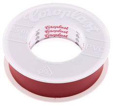 Cinta aislante eléctrica probada por VDE 25mm/25m Rojo