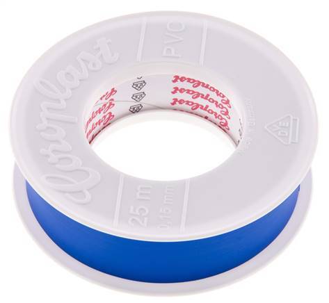 Cinta aislante eléctrica probada por VDE 25mm/25m Azul