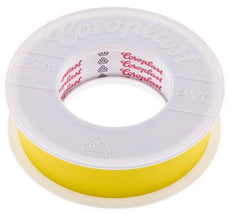 Cinta aislante eléctrica probada por VDE 25mm/25m Amarillo