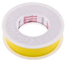 Cinta aislante eléctrica probada por VDE 25mm/25m Amarillo
