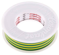 Cinta aislante eléctrica probada por VDE 25mm/25m Verde/Amarillo