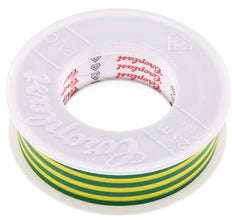 Cinta aislante eléctrica probada por VDE 25mm/25m Verde/Amarillo
