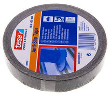 Cinta adhesiva antideslizante 25mm/15m Negro