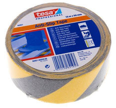 Cinta adhesiva antideslizante 50mm/15m Negro/Amarillo