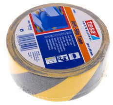 Cinta adhesiva antideslizante 50mm/15m Negro/Amarillo