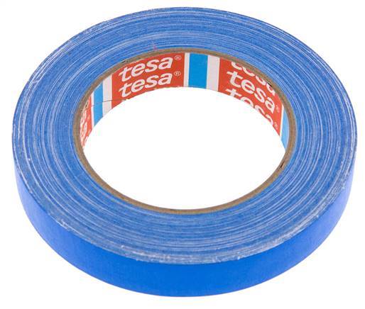 Cinta adhesiva industrial 19mm/25m Azul