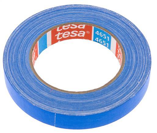Cinta adhesiva industrial 19mm/25m Azul