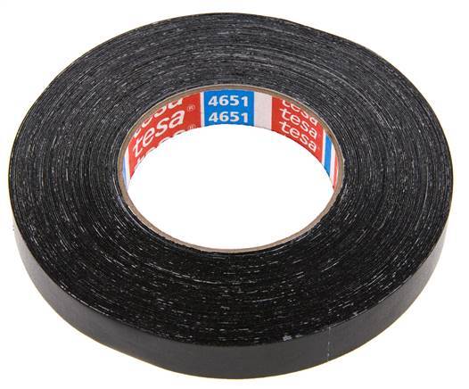 Cinta adhesiva industrial 19mm/50m Negro