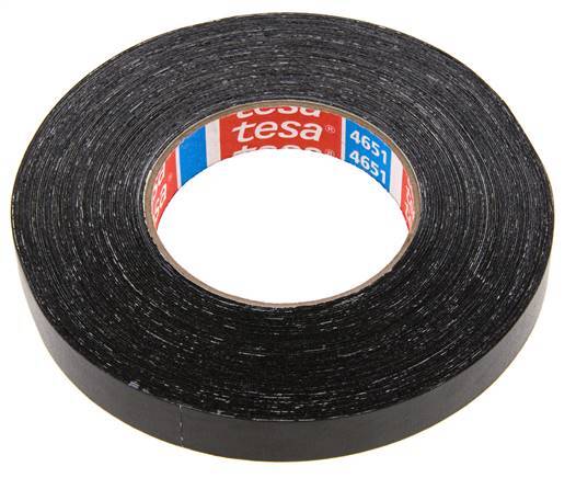 Cinta adhesiva industrial 19mm/50m Negro