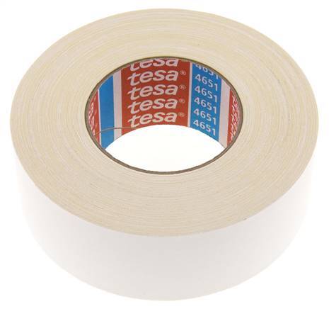 Cinta adhesiva industrial 50mm/50m Blanco
