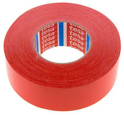 Cinta adhesiva industrial 50mm/50m Rojo