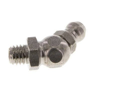 Engrasador hidráulico acodado Acero inoxidable M6x1 DIN 71412