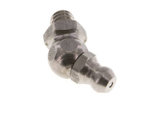Engrasador hidráulico acodado Acero inoxidable M6x1 DIN 71412