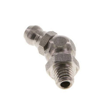 Engrasador hidráulico acodado Acero inoxidable M6x1 DIN 71412