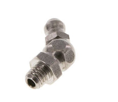 Engrasador hidráulico acodado Acero inoxidable M6x1 DIN 71412