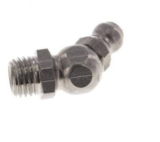 Engrasador hidráulico acodado Acero inoxidable M8x1 DIN 71412
