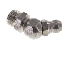 Engrasador hidráulico acodado Acero inoxidable M8x1 DIN 71412