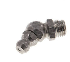 Engrasador hidráulico acodado Acero inoxidable M8x1 DIN 71412