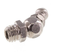 Engrasador hidráulico acodado Acero inoxidable M8x1,25 DIN 71412