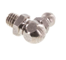 Engrasador hidráulico en ángulo recto Acero inoxidable M6x1 DIN 71412