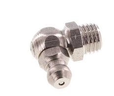 Engrasador hidráulico en ángulo recto Acero inoxidable M8x1 DIN 71412