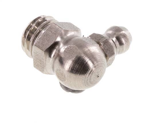 Engrasador hidráulico en ángulo recto Acero inoxidable M10x1,5 DIN 71412