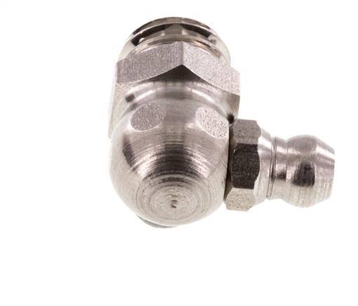 Engrasador hidráulico en ángulo recto Acero inoxidable M10x1,5 DIN 71412