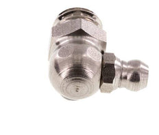 Engrasador hidráulico en ángulo recto Acero inoxidable M10x1,5 DIN 71412