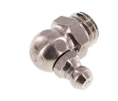 Engrasador hidráulico en ángulo recto Acero inoxidable M10x1,5 DIN 71412