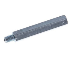 Extensión de la boquilla de engrase M6x1 de acero macho/hembra 53mm
