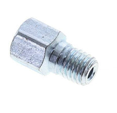 Prolongación de la boquilla de engrase M8x1,25 macho/hembra de acero 16mm