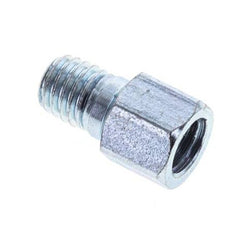 Prolongación de la boquilla de engrase M8x1,25 macho/hembra de acero 16mm